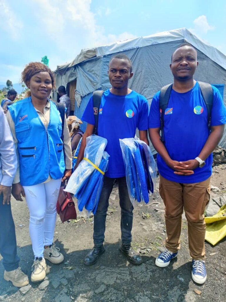 Activités du projet d’autonomisation des femmes à Goma dans le camps des déplacés Internes de Mugunga par CEF-JDD.